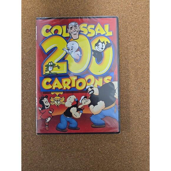 200 Colossal Cartoons Dvd (DVD) - Picture 1 of 3